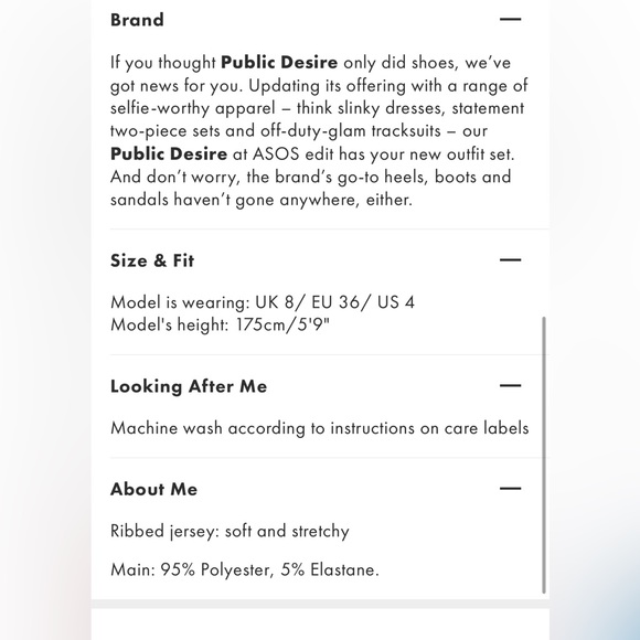 NWT Public Desire Bodycon dress - Picture 4 of 8